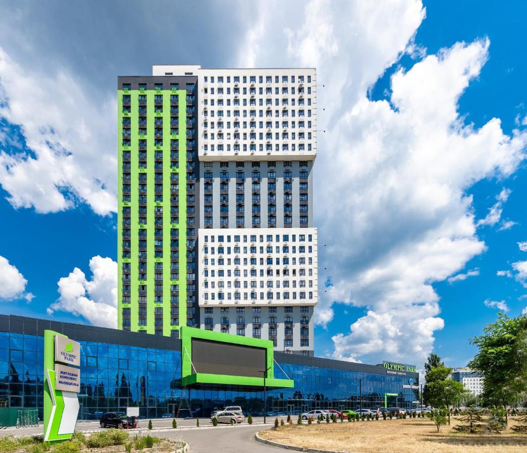 Flatrent Olympic Park, Метро Бориспільська Поруч! Κίεβο Εξωτερικό φωτογραφία